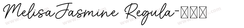 MelisaJasmine Regula字体转换
